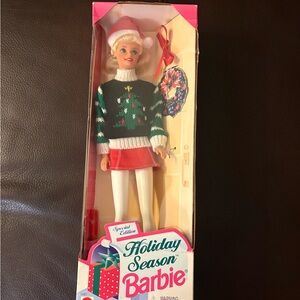 Special Edition Holiday Season Barbie 1996